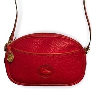DOONEY and bourke unicorn rare vintage red crossbody bag